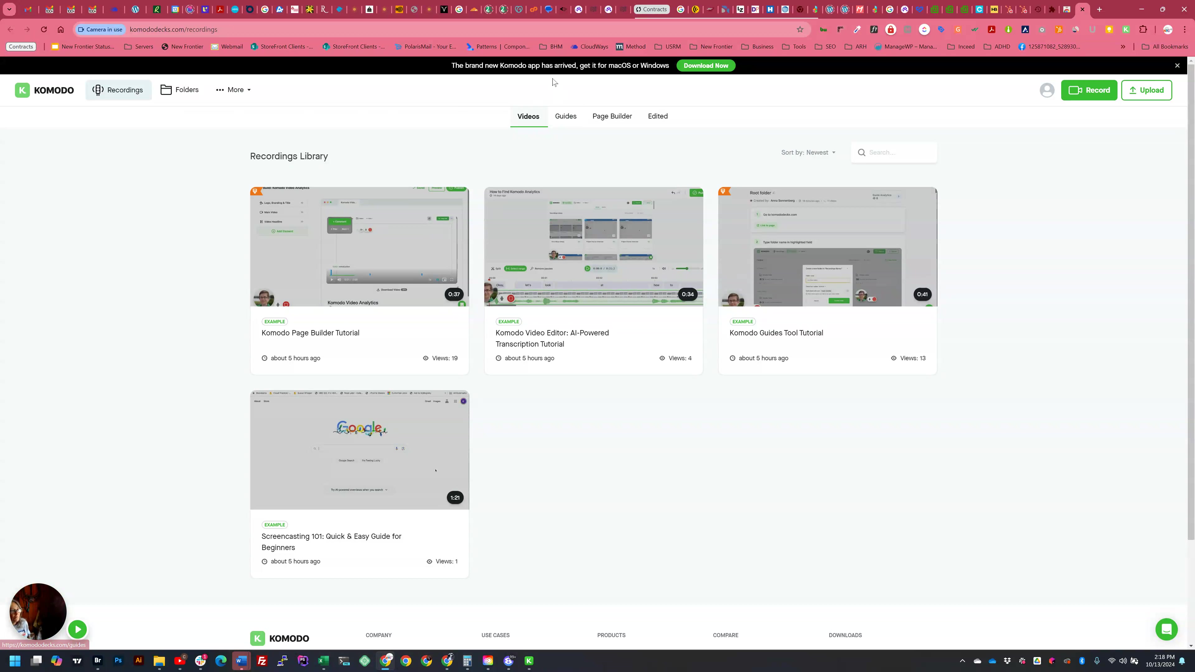 Video preview